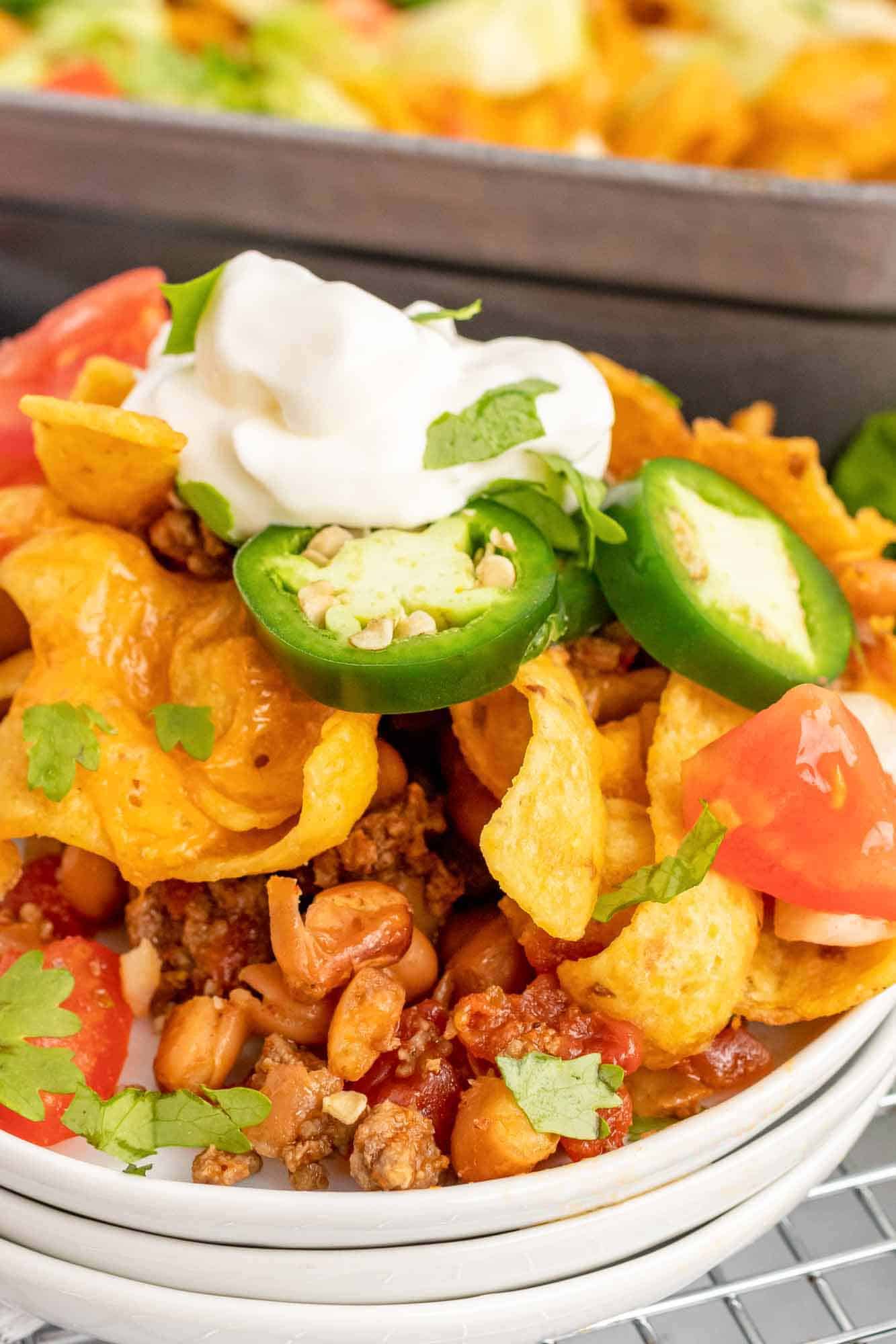 Walking Taco Casserole